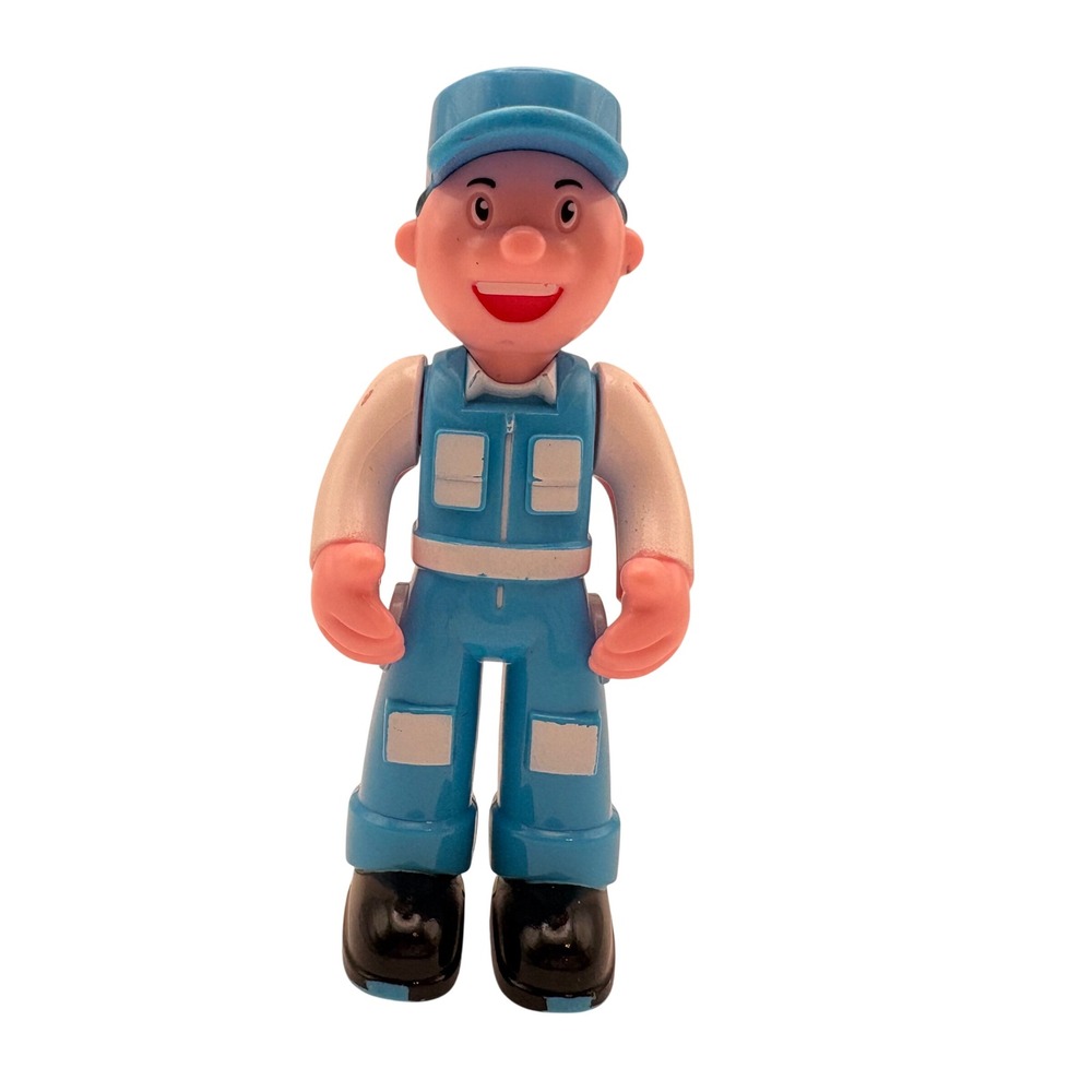 Malplay Mechanic Figure Take-Apart Car Playset 3" Imaginary & Block‎ Play